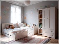 Bộ nội thất trẻ em cao cấp: Tối ưu hóa không gian và phong cách hiện đại...