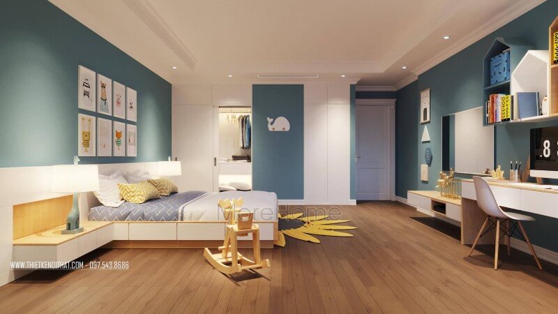 Giường ngủ chung cư hiện đại Giường ngủ chung cư hiện đại