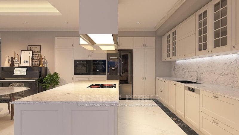 Mẫu tủ bếp chữ i hiện đại được yêu thích nhất hiện nay Thiết kế và sản xuất tủ bếp đẹp