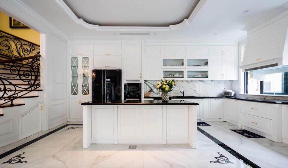 Thiết kế thi công nội thất trọn gói cho biệt thự cao cấp tại Hà Nội Mẫu thiết kế và thi công nội thất biệt thự