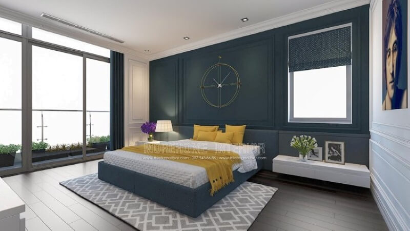 Giường ngủ bọc nỉ Giường ngủ bọc nỉ