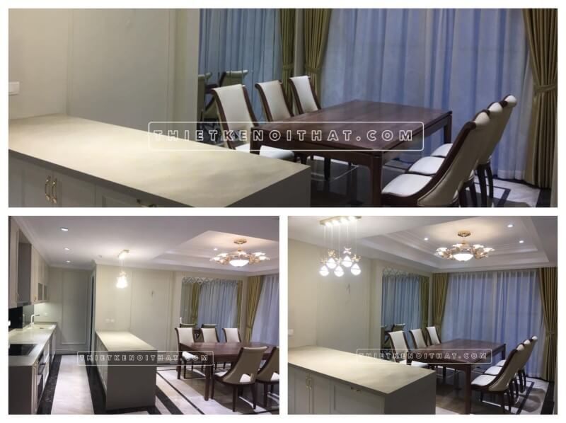 Morehome có kinh nghiệm thi công các công trình nội thất phòng ăn chung cư tại Hà Nội. Nếu bạn có nhu cầu thi công trọn gói nội thất chung cư ở Hà Nội, hãy liên hệ Morehome để được tư vấn và có báo giá tốt nhất.